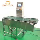 LCD Touch Screen Display Stainless Steel Checkweigher Machine Online Dynamic