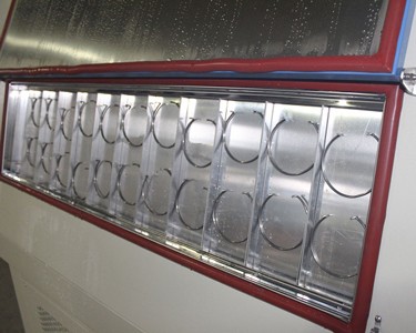 UVAランプ ライトを風化させるASTM G154の実験室は老化する紫外線テスト部屋を加速した 2