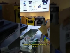良質のアイス クリームは機械を作るソフト クリームを機械で造る