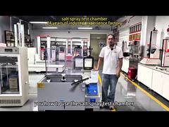 塩噴霧試験装置 整形タワー噴霧システム PVCカバー 水密封タンク