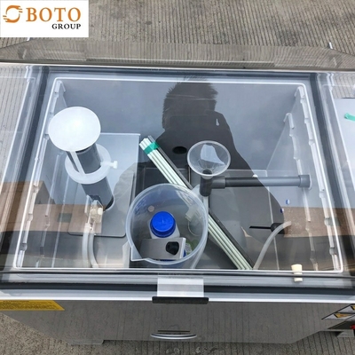 Salt Fog Test Equipment 0.09m2~2.25m2 B117 Spray Test Chambersingleton Salt Spray Chamber