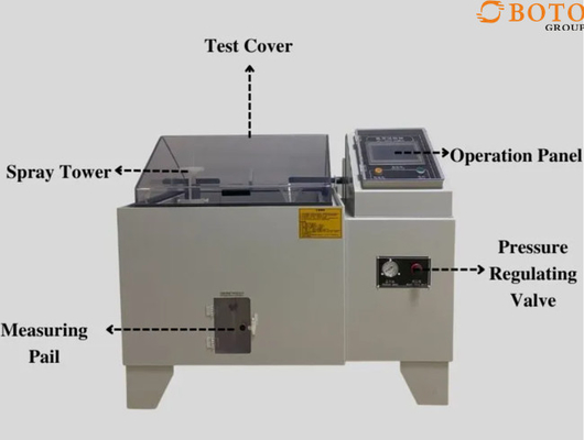 Customized SUS304 Salt Spray Test Chamber Singleton Salt Spray Chamber