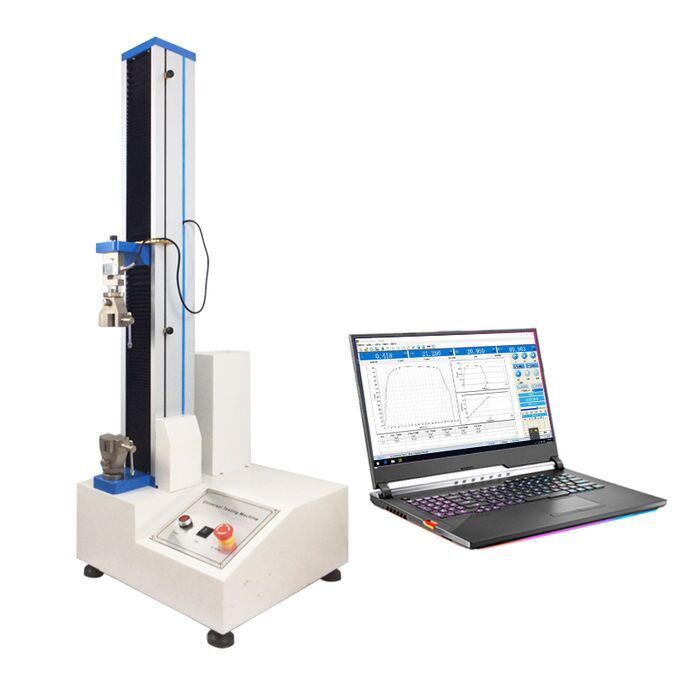 Force measurement accuracy better than ±0.5 percent Universal Tensile Testing Machine with 1200mm stroke and high resolution
